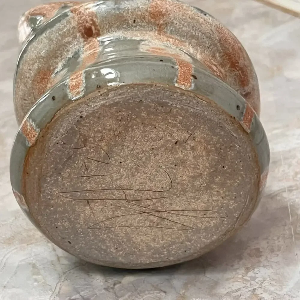 Studio Art Pottery Ceramic Creamer Cup 4